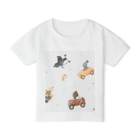 Heavy Cotton™ Toddler T-shirt with cars