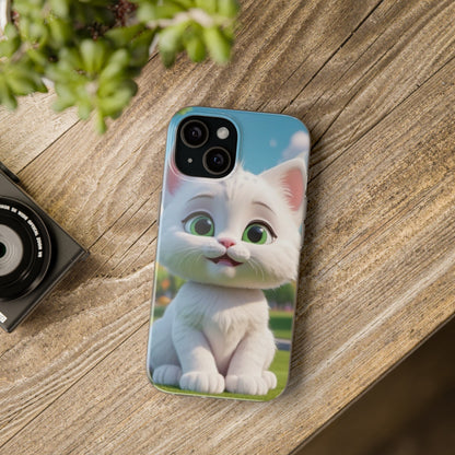 Flexi Cases with Fluffy Cat