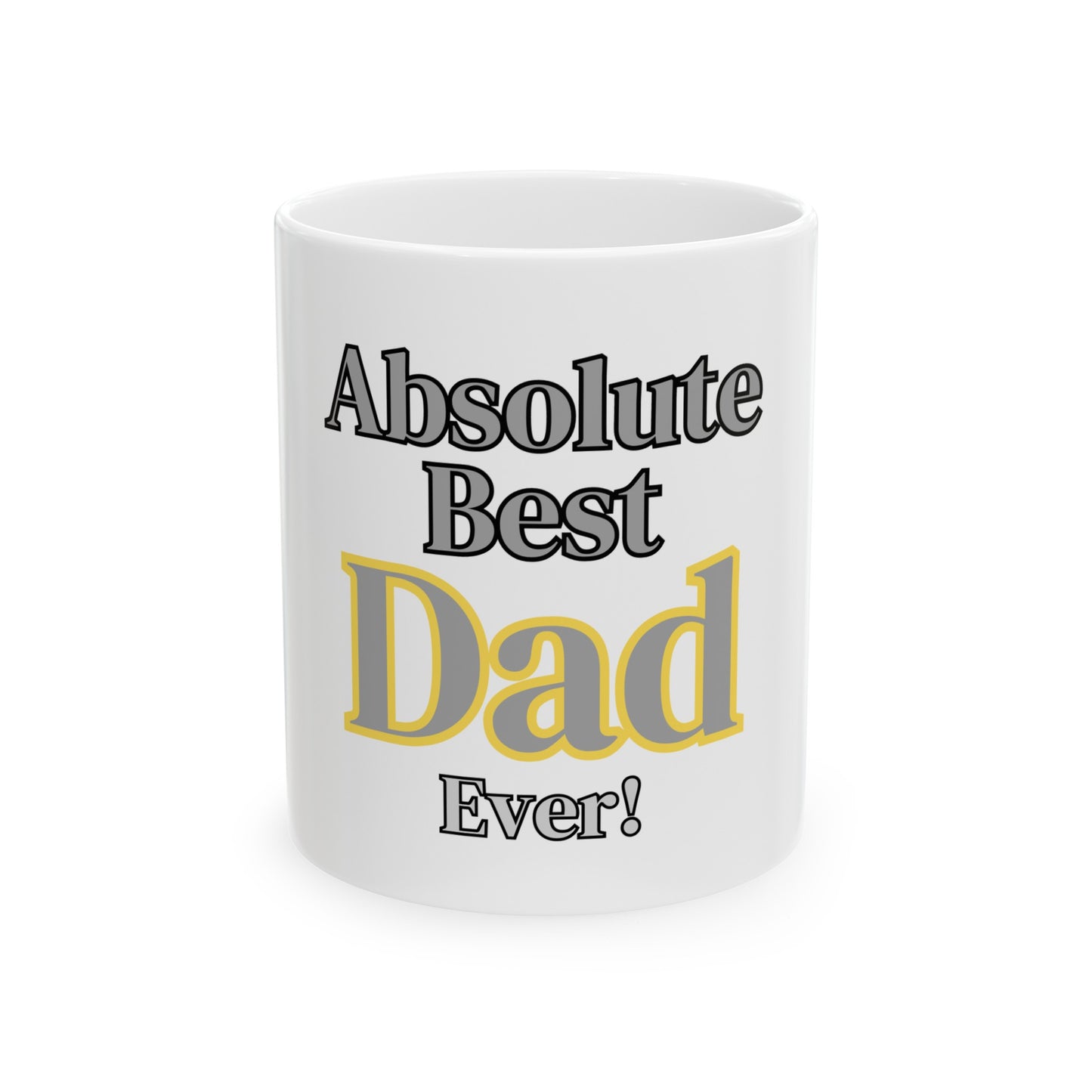 Father's Day Ceramic Mug, (11oz, 15oz)