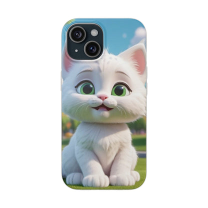 Flexi Cases with Fluffy Cat