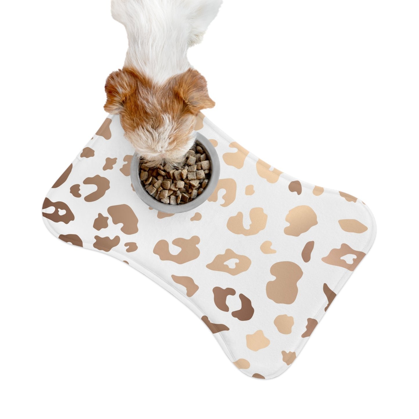 Elegant Leopard Pet Feeding Mats