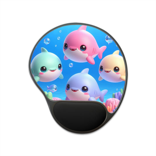 Baby Shark Mouse Pad with Wrist Rest