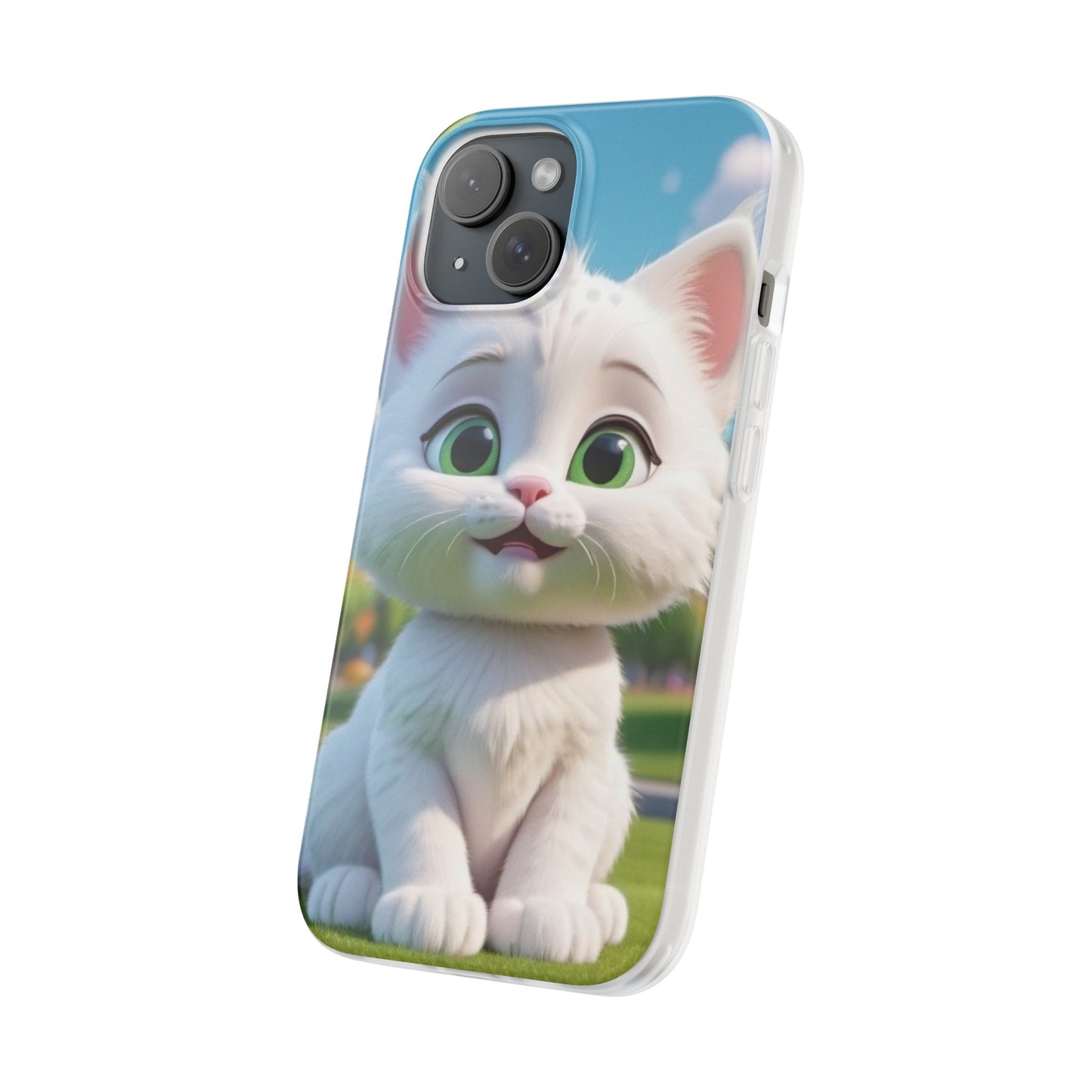 Flexi Cases with Fluffy Cat