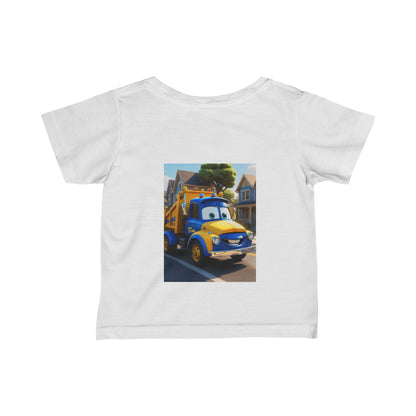 Infant Fine Jersey Tee with Truck