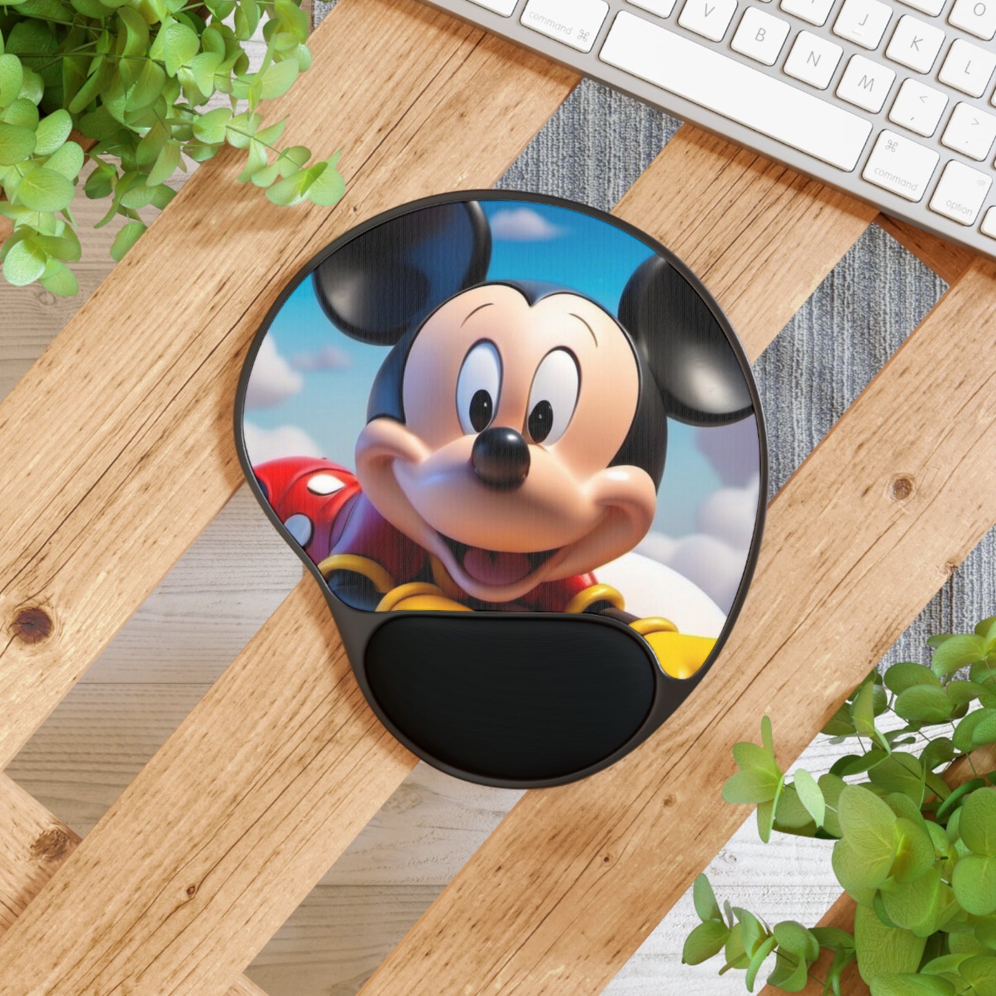 Mickey Mouse - Mouse Pad with Wrist Rest