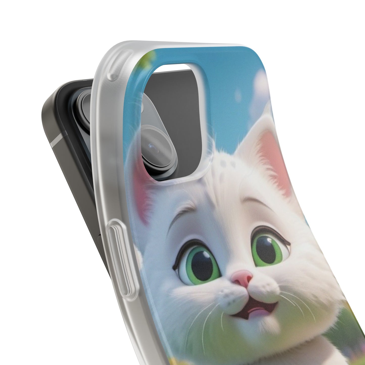 Flexi Cases with Fluffy Cat