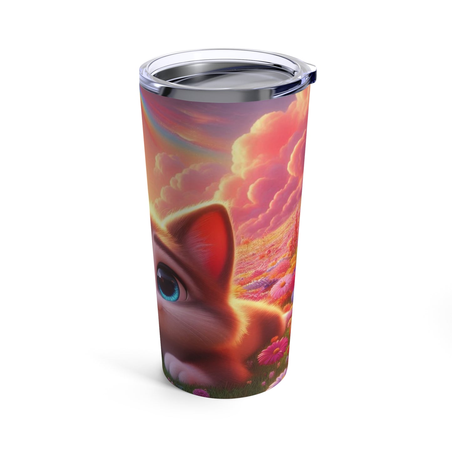 Cute Cat Tumbler 20oz