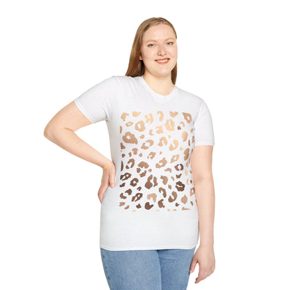 Elegant Leopard Unisex Soft Style T-Shirt