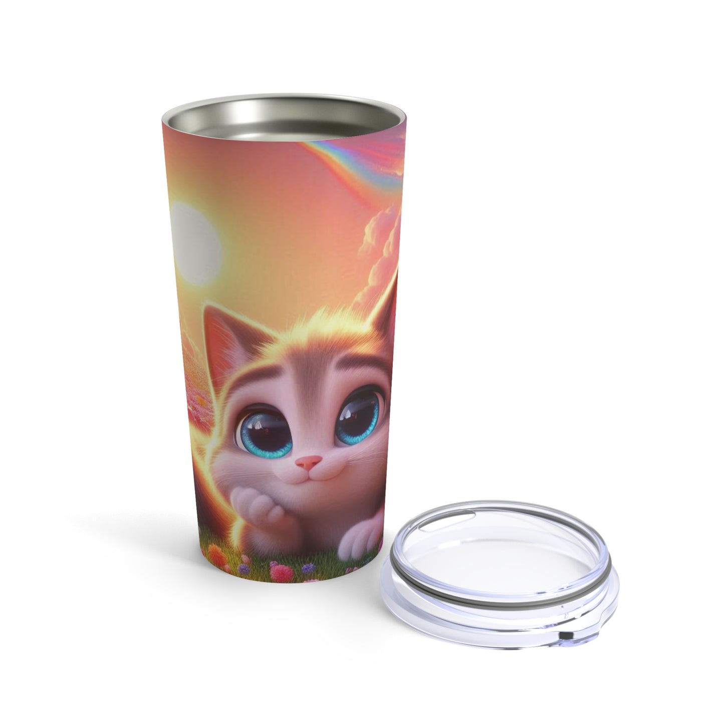 Cute Cat Tumbler 20oz