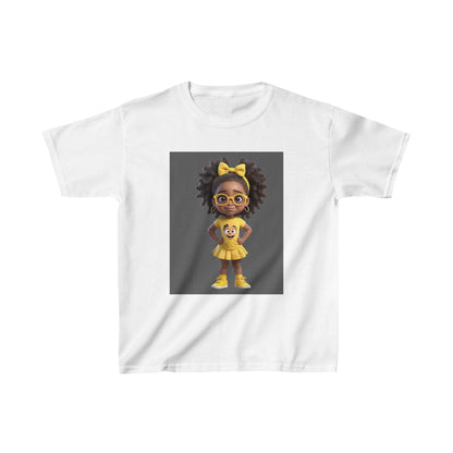 African American Girl Kids Heavy Cotton™ Tee