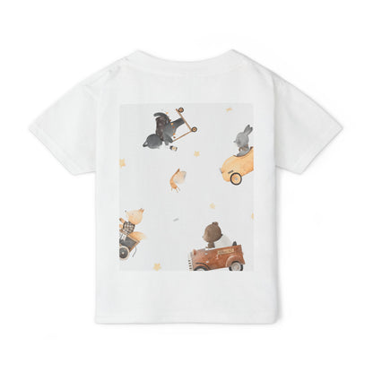 Heavy Cotton™ Toddler T-shirt with cars