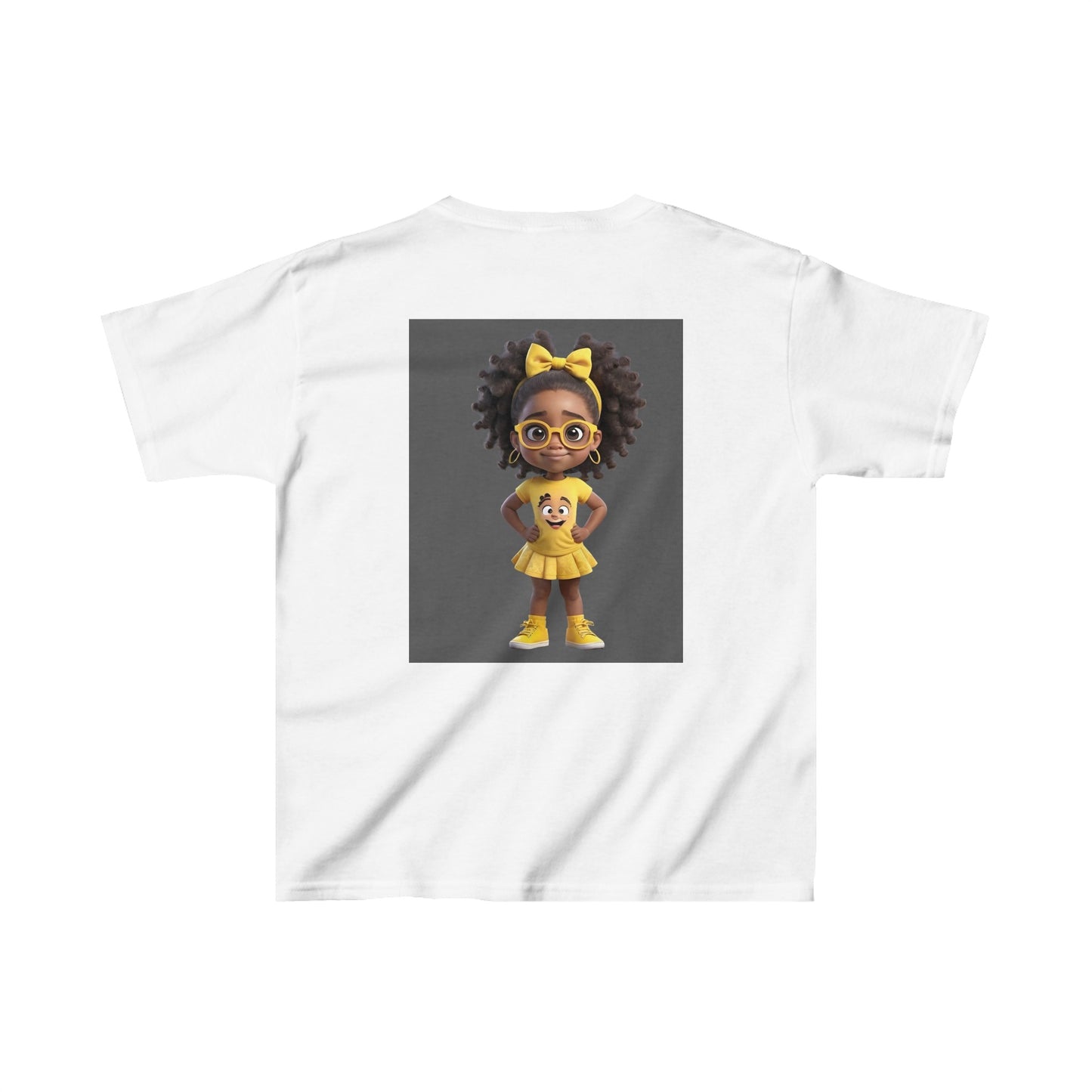 African American Girl Kids Heavy Cotton™ Tee