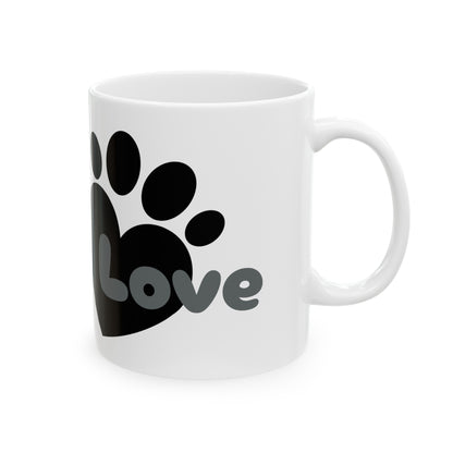 Doggy Love Ceramic Mug, (11oz, 15oz)