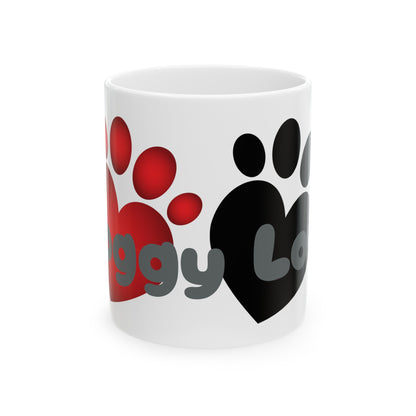 Doggy Love Ceramic Mug, (11oz, 15oz)